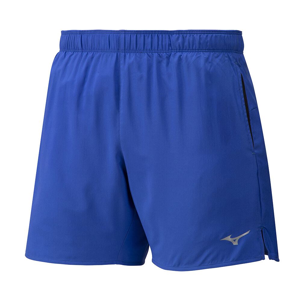 Pantaloncini Mizuno Running Core 5.5 Uomo - Blu - 79852-UIYN